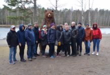 Turveiseminar fikk en smakebit på Fredrikstadmarka
