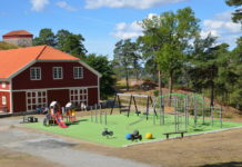 Lekeplassen ved Fredriksten festning er oppgradert