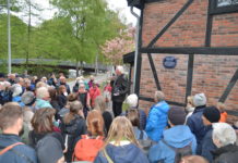 Stor oppslutning om den første vandringen