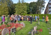 Mange ønsket å høre om gravlunden