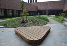 Fire nye gårdsrom til rekreasjon og inspirasjon på Campus Ås