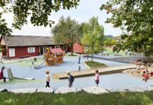 Bjørgedalen barnehage kombinerer bevart natur med nytt lekeareal