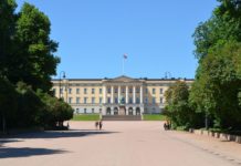 Perimetersikringen rundt Slottet og Slottsparken er i gang