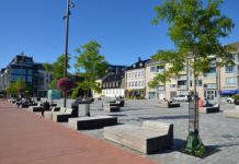 Dampskipsbrygga i Fredrikstad – fra parkeringsplass til plass for arrangementer