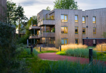 Oksenøya boligområde har stedstilpasset utomhusanlegg