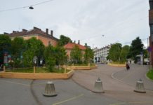 Miniskog i gate på Tøyen