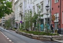 Gater snevres inn for å skape grønt byliv