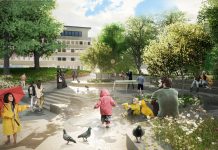 Skårerparken – vannfordrøying og aktivitetstilbud blir løst i samspill