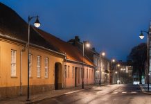 Utskifting av gatelys i Moss sentrum