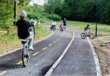 Lek og læring med sykkel på Manglerud