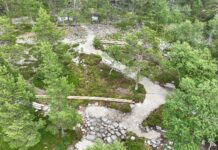 Røosen: bort med steintrapp – inn med grus-sti