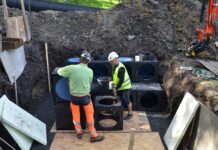 Regnvannmagasin uten membran