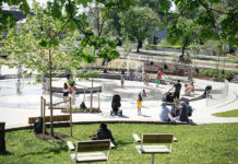 Parken som skal oversvømmes