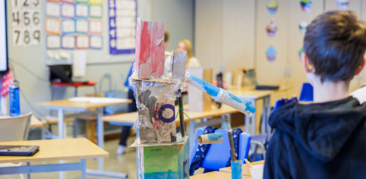 Slik utvikler Rælingen kommune en ny type skolegård