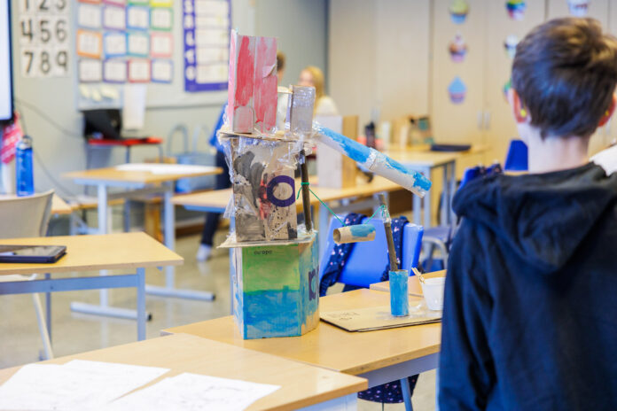 Tårnarkitekter på Nordby skole
