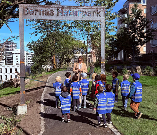 Barnas naturpark – når naturen får slippe til og barna inviteres inn